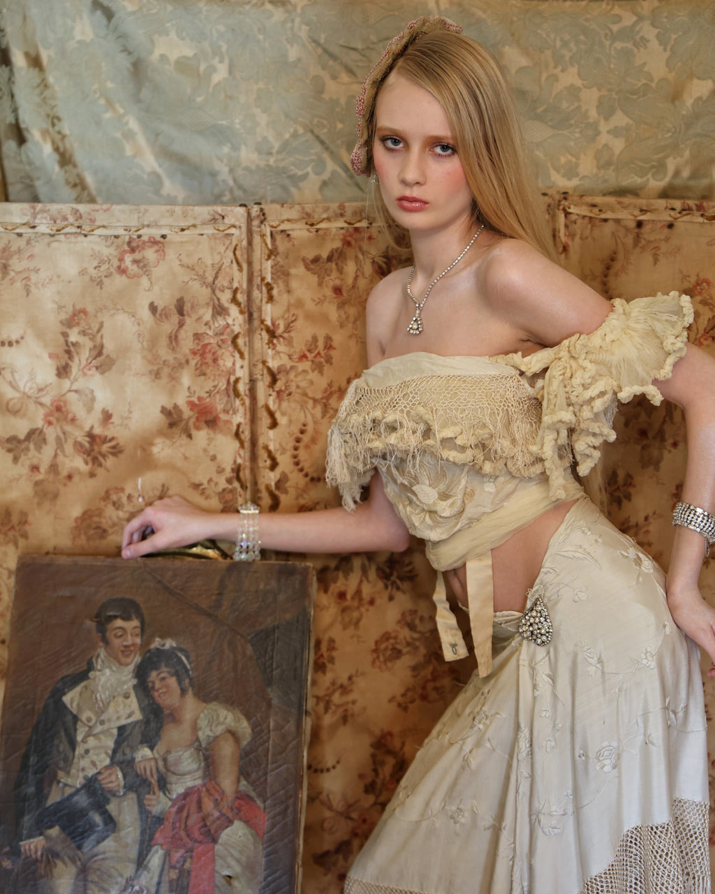 Authentic & Gorgeous!!! Divine Ball Gown Bodice Antique