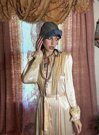 Anita Pallenberg Vibe 1950's (Whiting & Davis) Snake Necklace and Belt