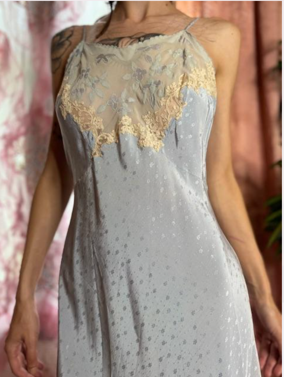 SOLD BLUE BELL 40's Nightgown
