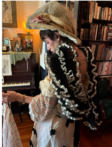 Authentic Gibson Girl Platter Hat