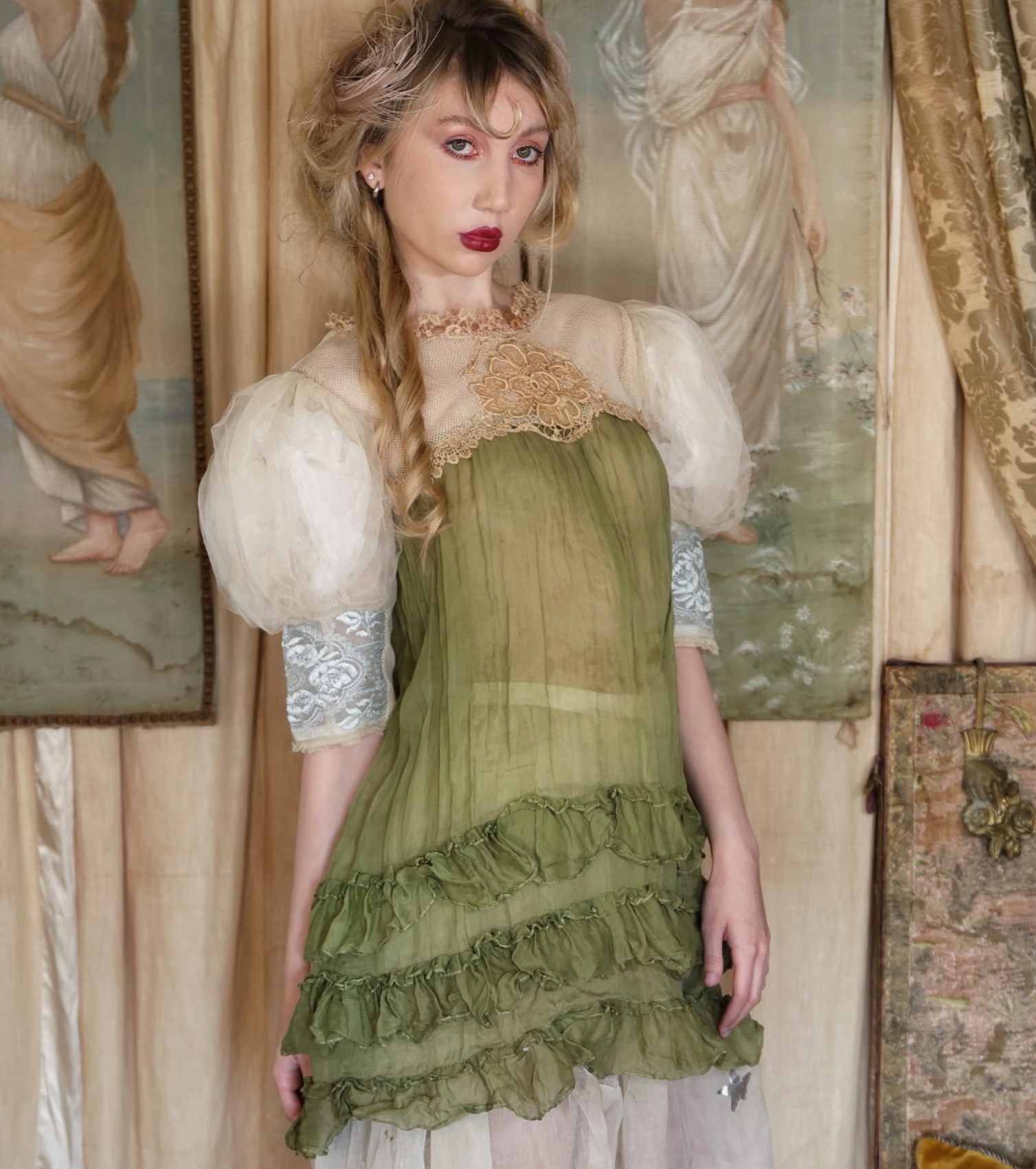 Coming Soon Made Entirely of Antique Fabrics