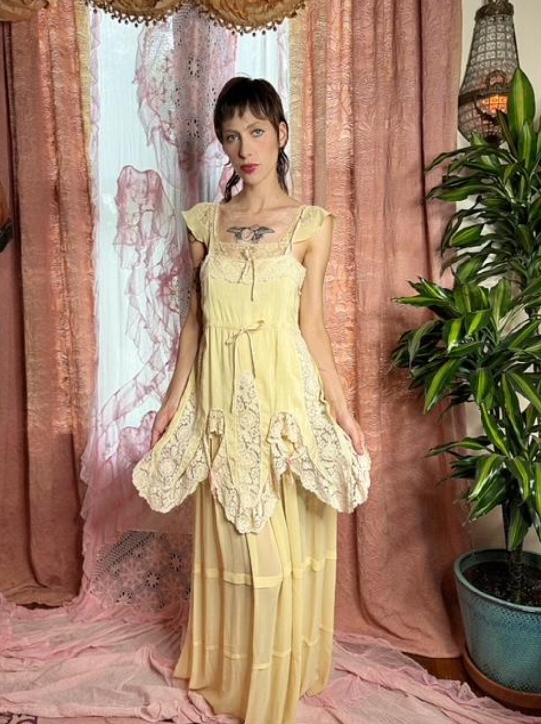 SOLD Hollywood Babylon Edwardian Top Rare