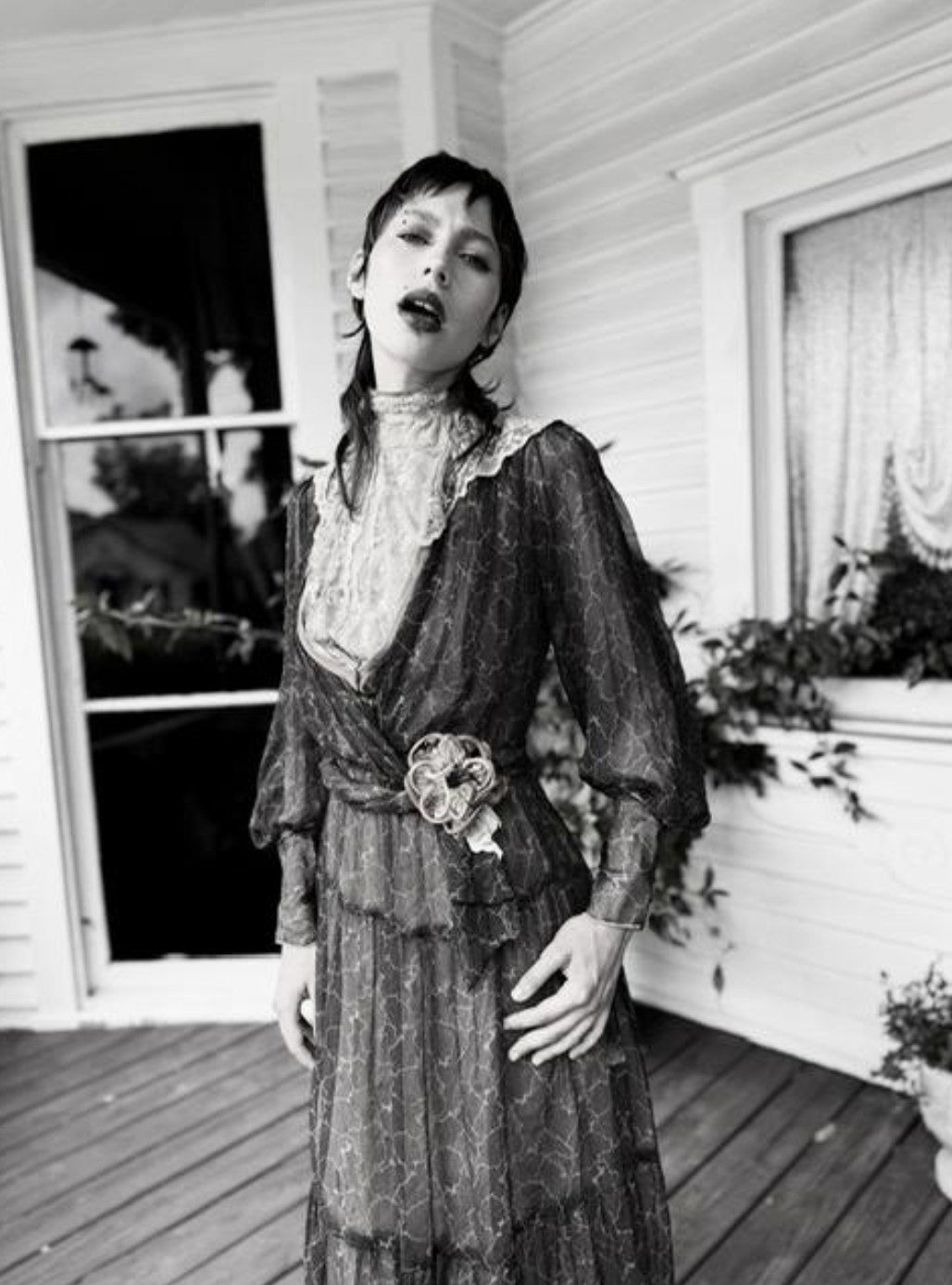 Hollywood Babylon Apparition Dress Authentic Edwardian