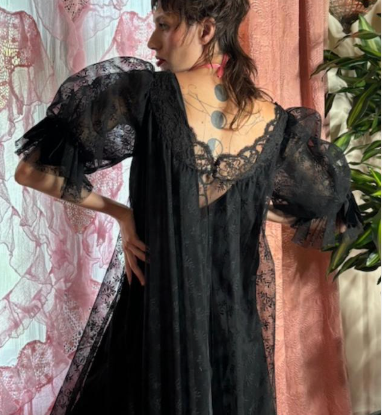 Rare Authentic 1960s Lingerie Set Claire Sandra by Lucie Ann Beverly Hills