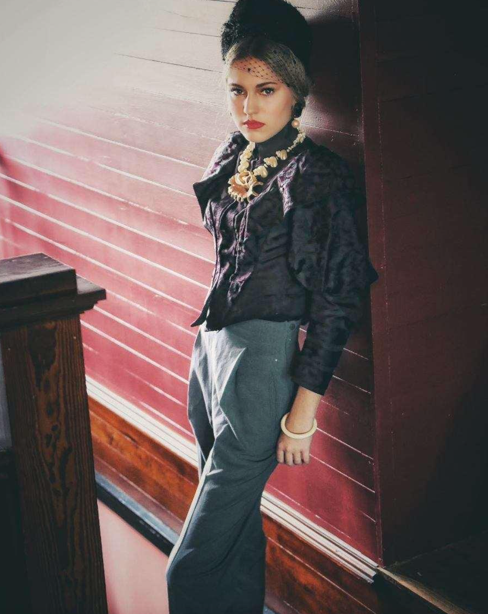 Romeo Gigli High Authentic 1980s Waisted Trousers Pencil Paints Couture