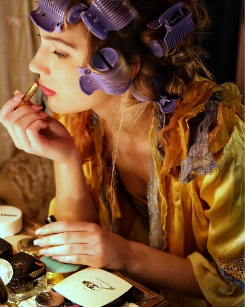 SOLD OUT Boudoir Queen Bed Jacket as seen in Vogue
