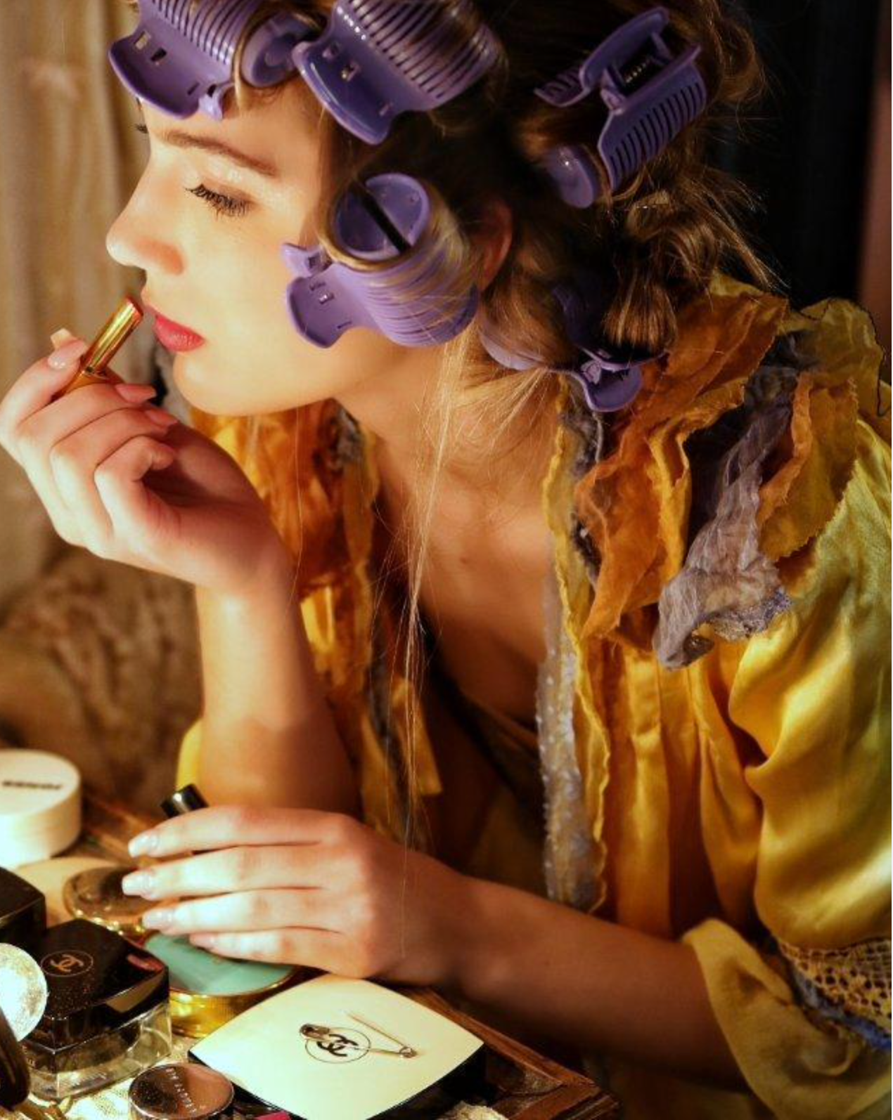 SOLD OUT Boudoir Queen Bed Jacket as seen in Vogue