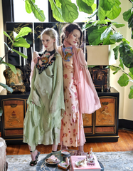 A Fairytale BoudoirQueen Original Chiffon Dress Beaded collar BQ Label