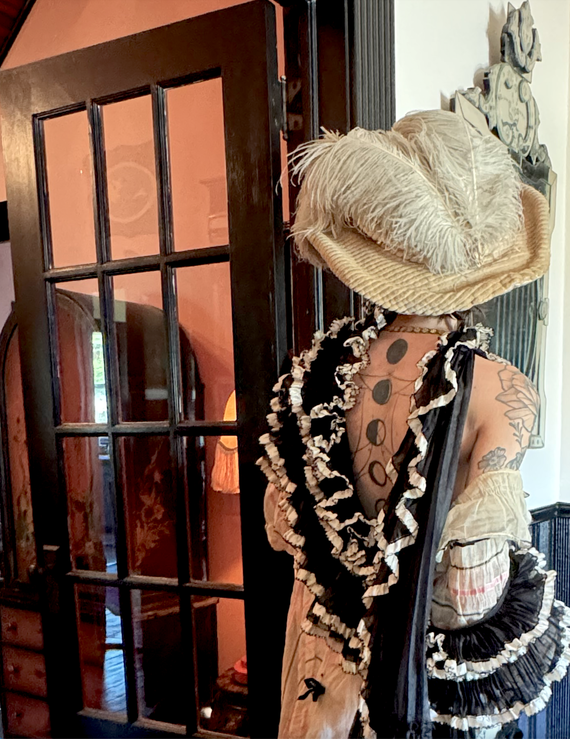 Authentic Gibson Girl Platter Hat