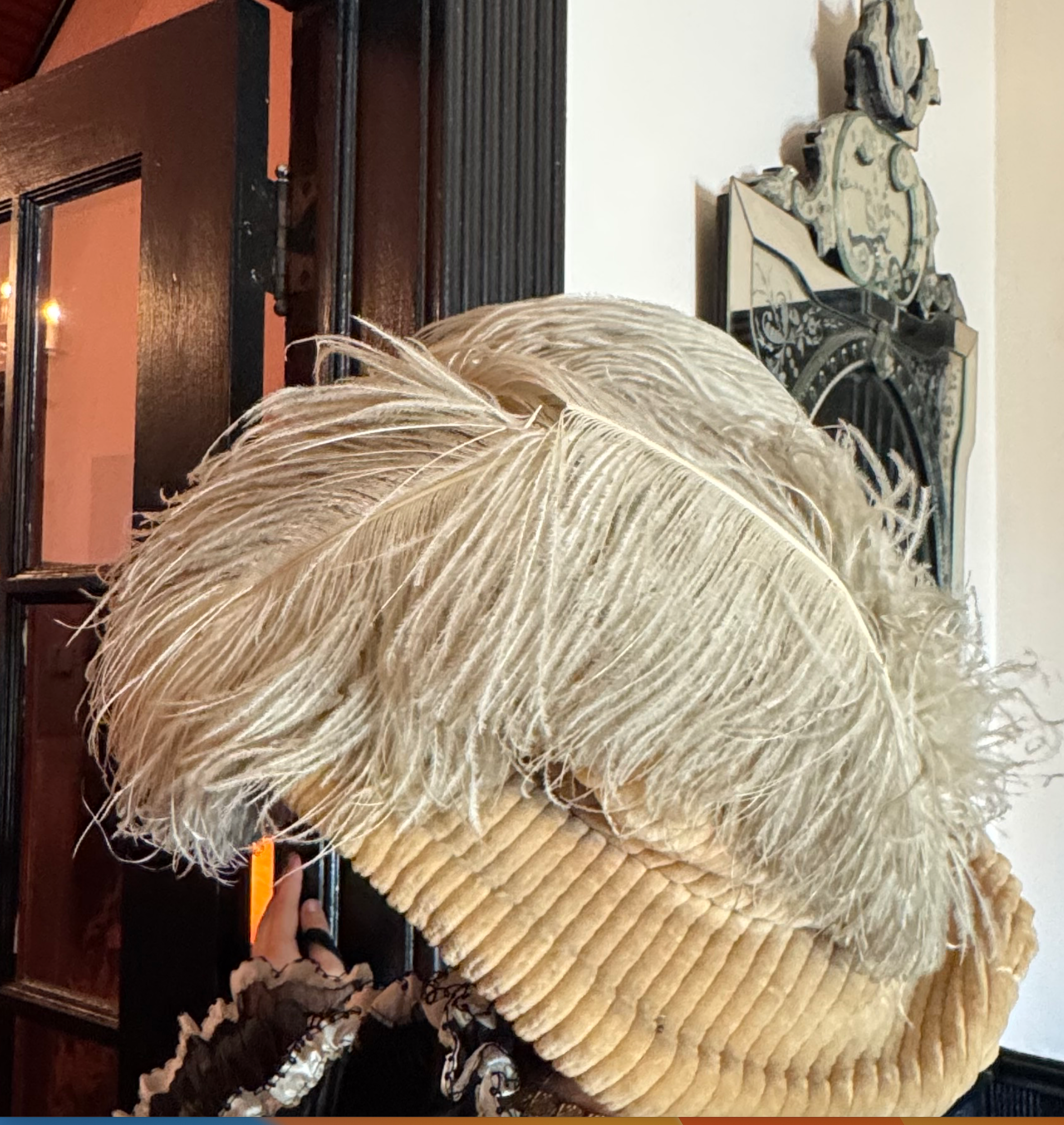 Authentic Gibson Girl Platter Hat