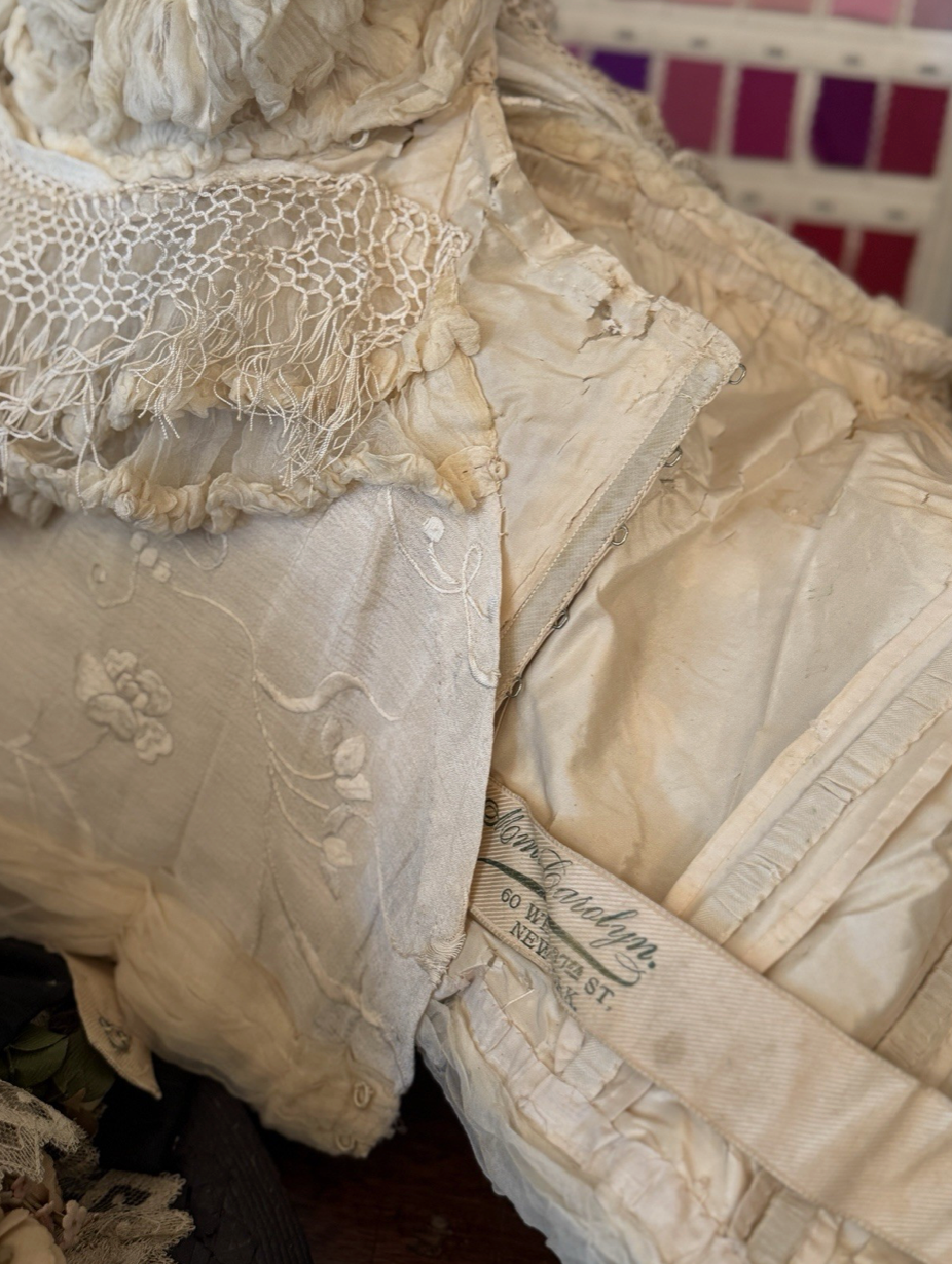 Authentic & Gorgeous!!! Divine Ball Gown Bodice Antique