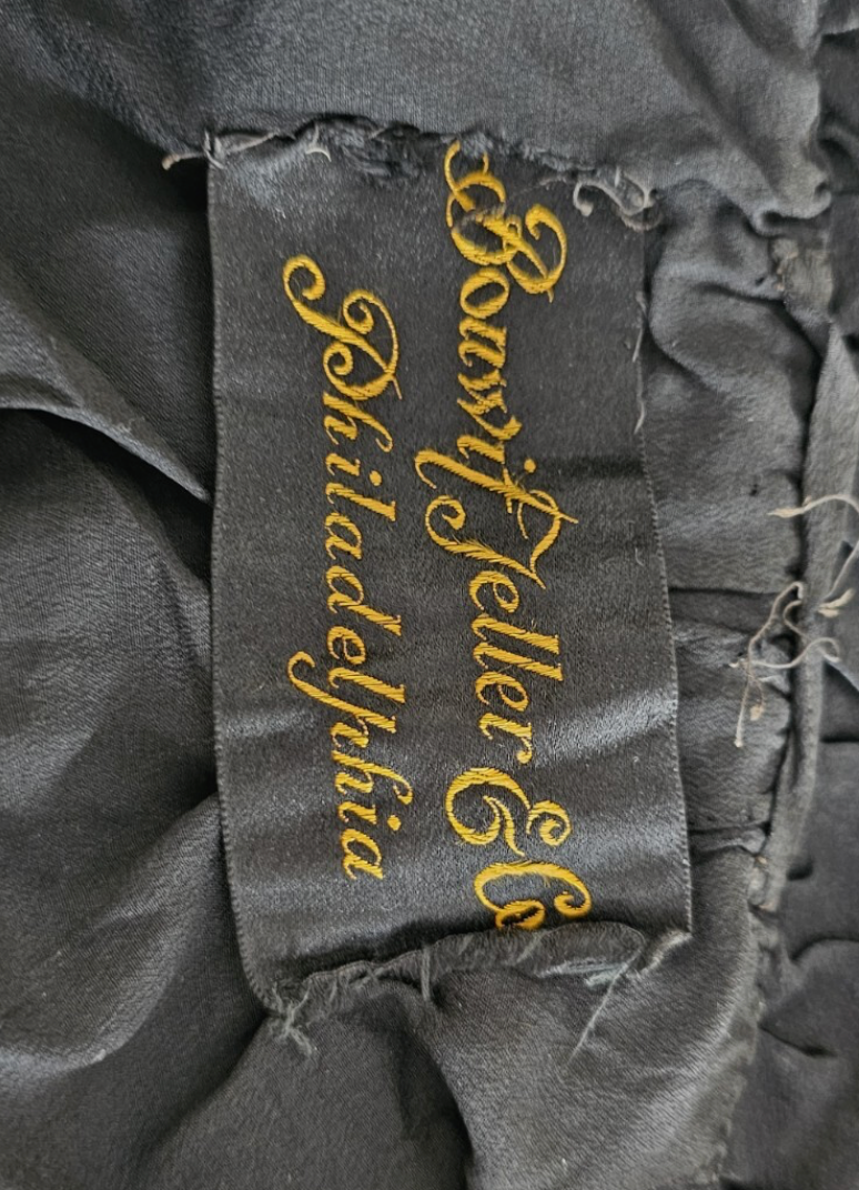Gorgeous Bonwitt Teller Philadelphia silk Rosette Jacket 1930's
