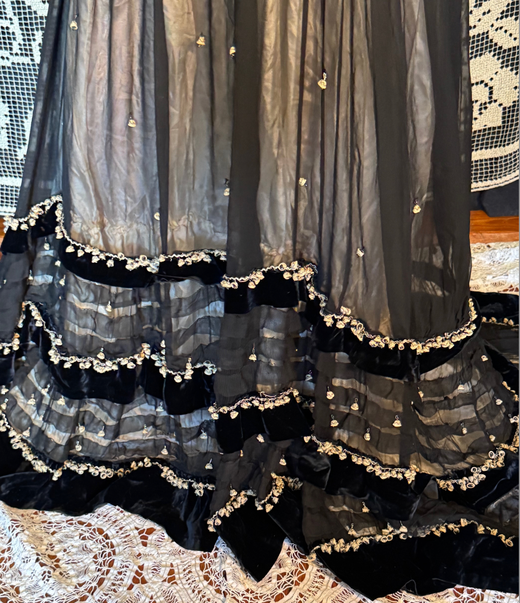 Lily of the Valley Belle Epoque Bodice and Skirt Divine Edwardian