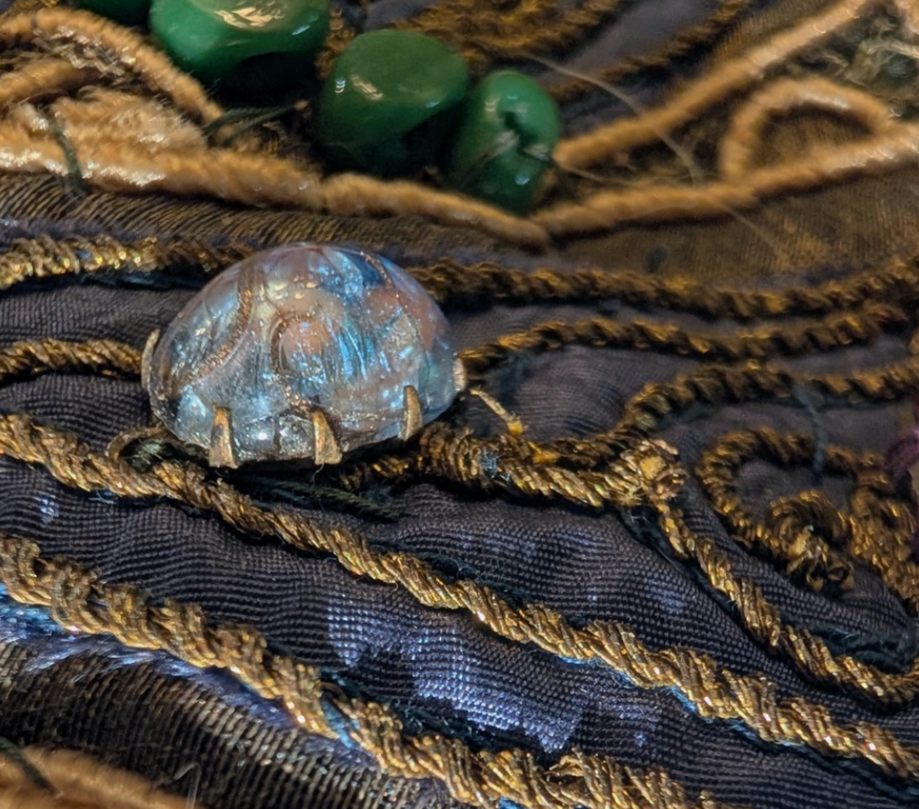 Ottoman Empire region, c.1890–1920 Folk textile headpiece as found