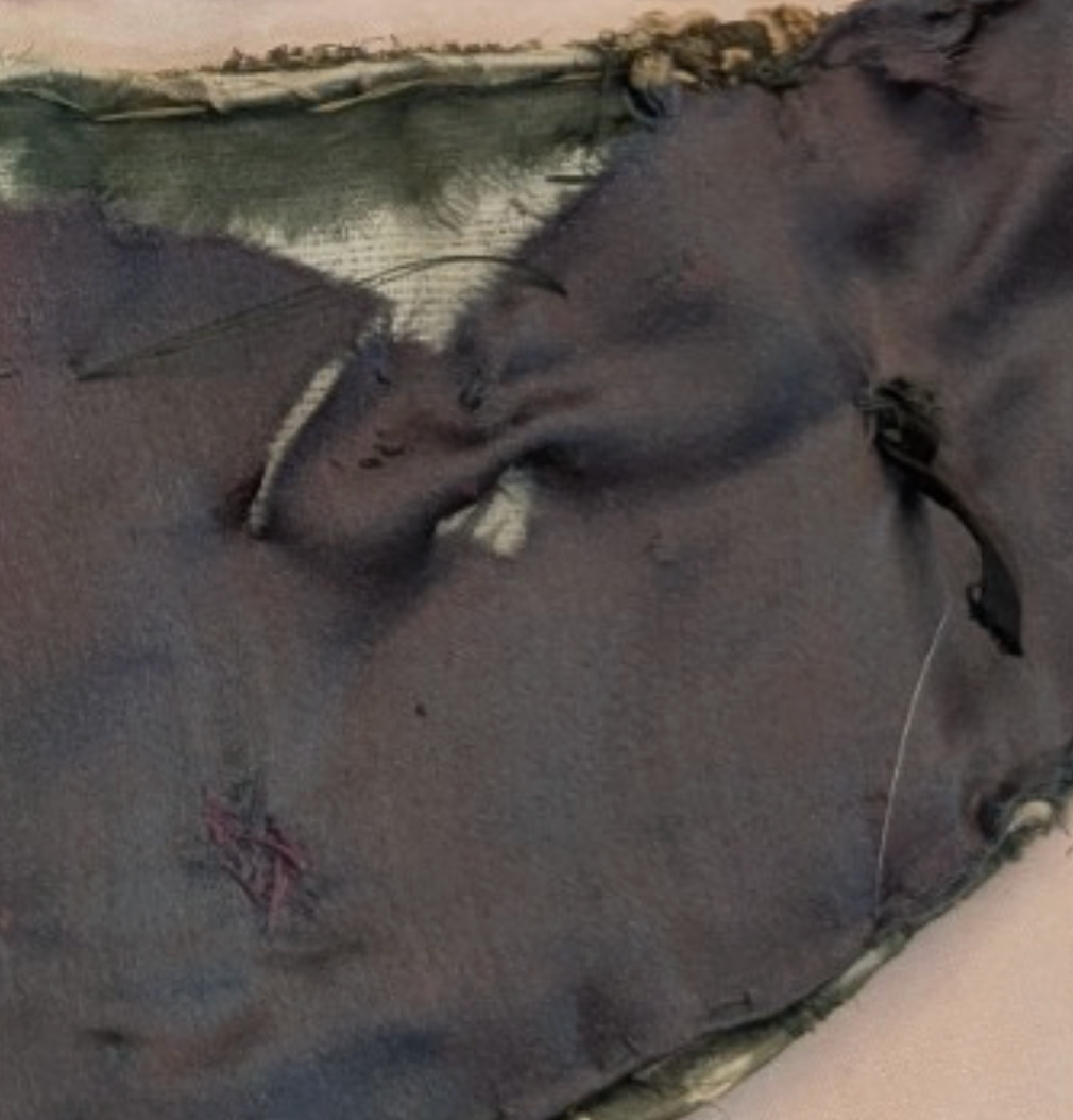 Ottoman Empire region, c.1890–1920 Folk textile headpiece as found