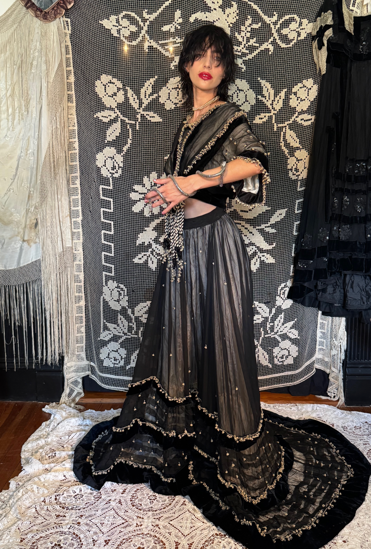 Lily of the Valley Belle Epoque Bodice and Skirt Divine Edwardian