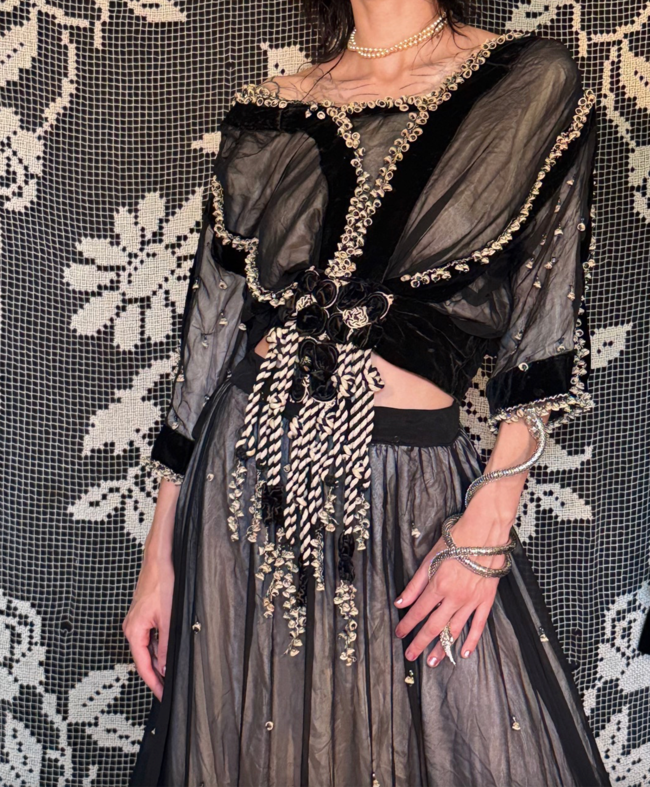 Lily of the Valley Belle Epoque Bodice and Skirt Divine Edwardian