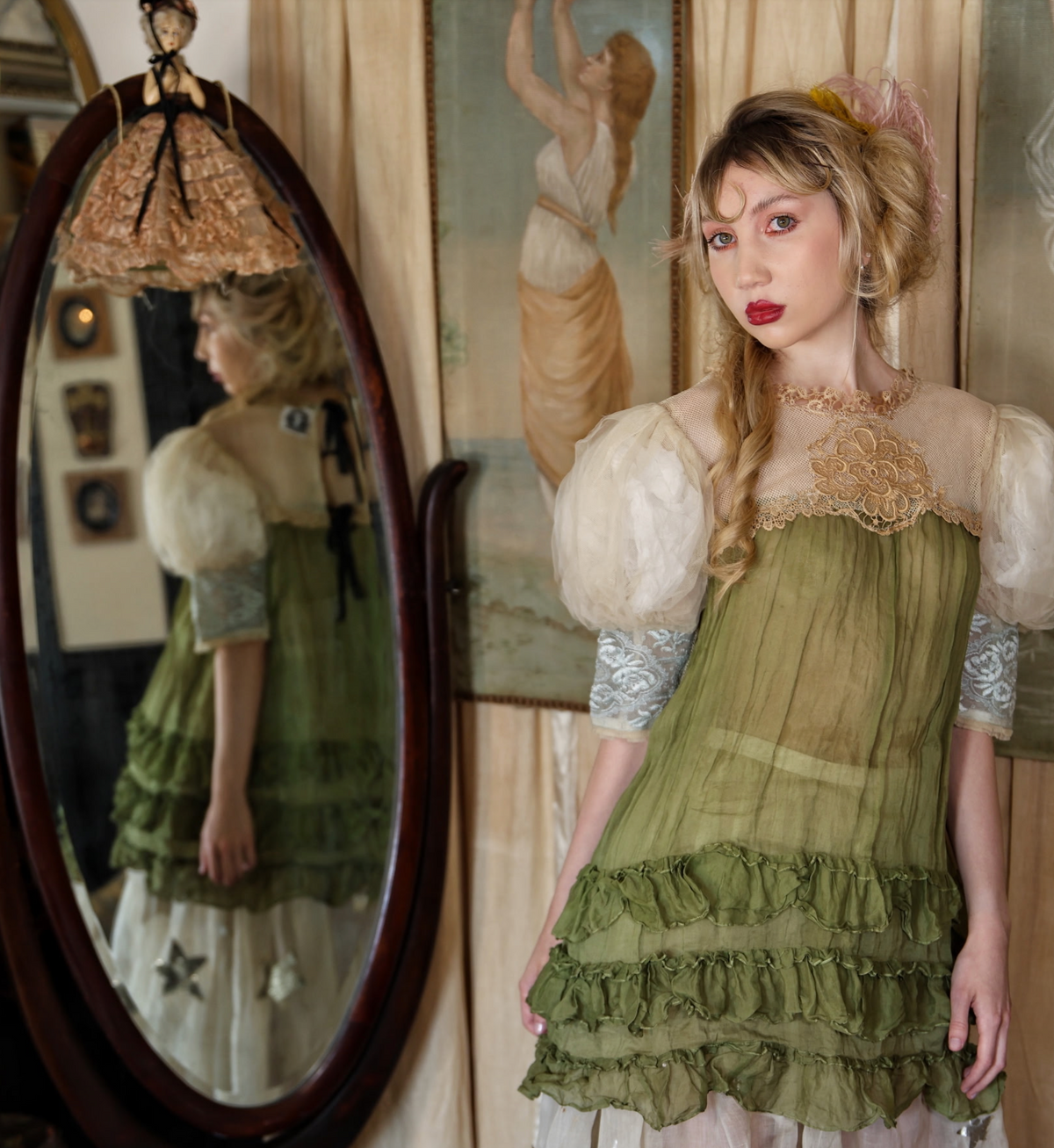 Coming Soon Made Entirely of Antique Fabrics
