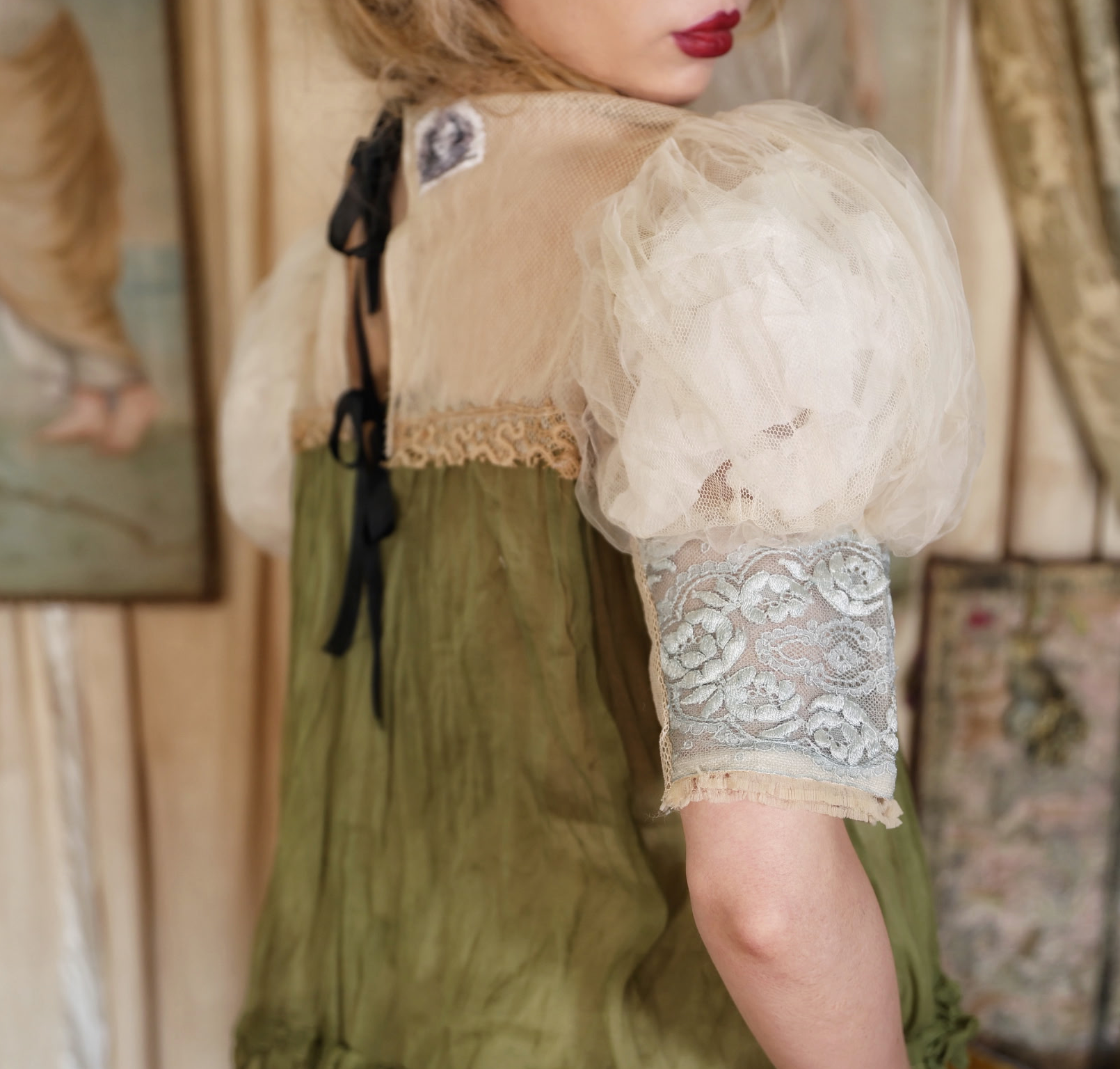 Coming Soon Made Entirely of Antique Fabrics