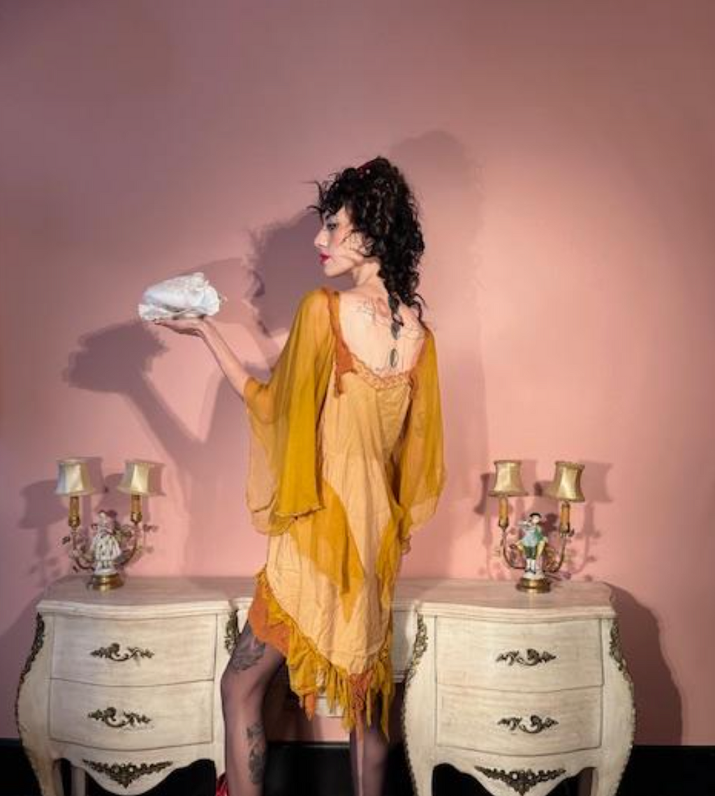 The Valmont Dress Top Hangs Free New Boudoir Queen