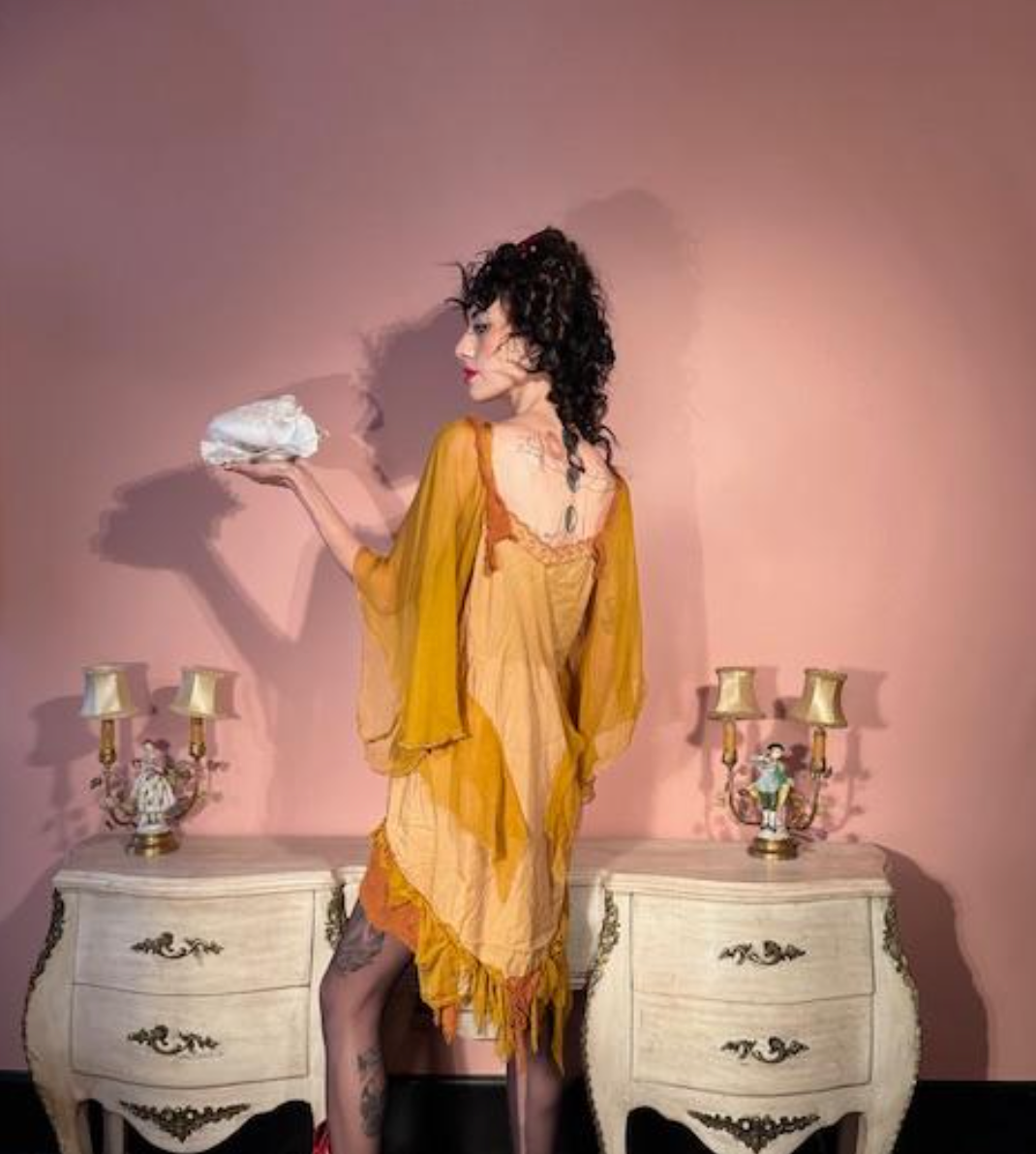 The Valmont Dress Top Hangs Free New Boudoir Queen