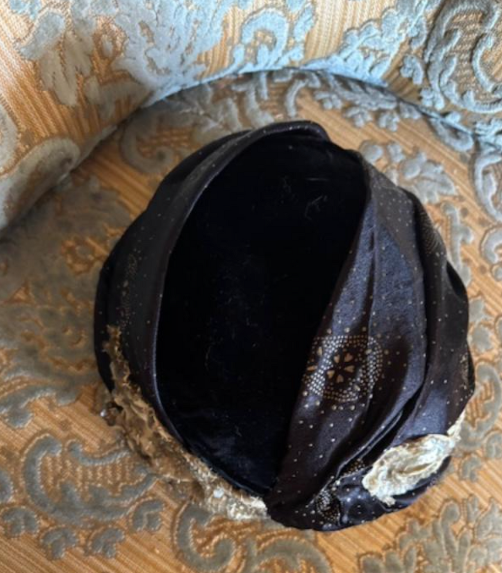 Boudoir Queen Custom Pill Box Turban hat