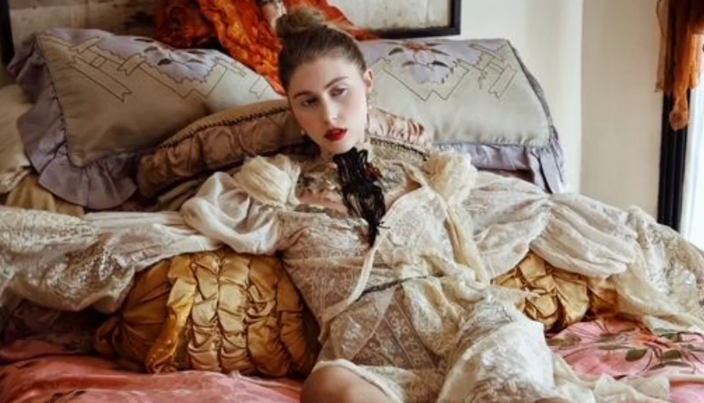 Normandy Lace Boudoir Queen Luxe Sleeve Dress