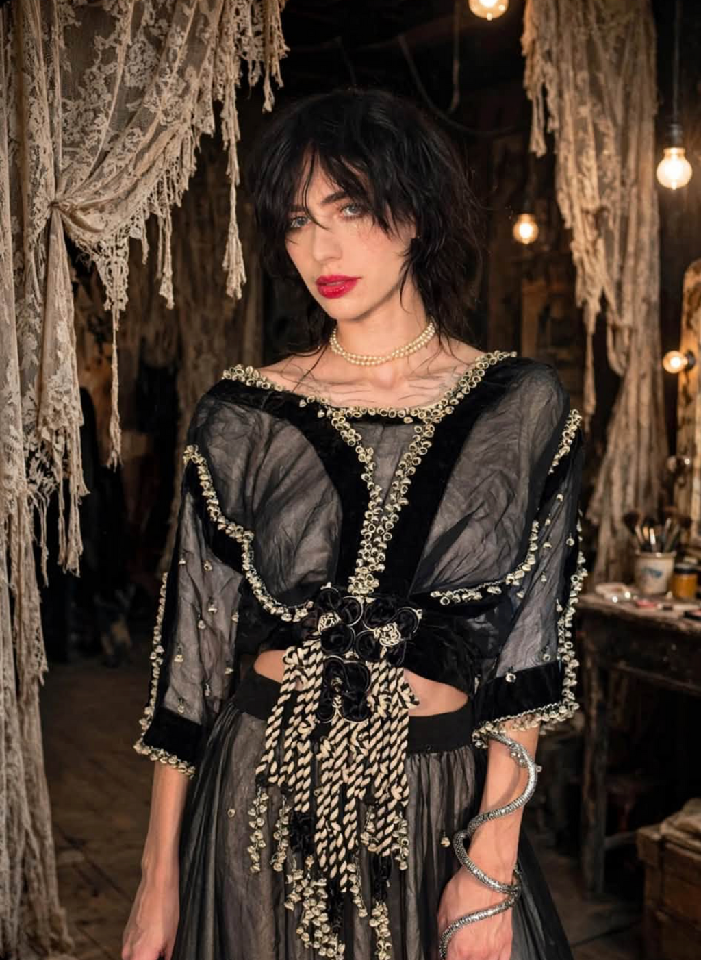 Lily of the Valley Belle Epoque Bodice and Skirt Divine Edwardian