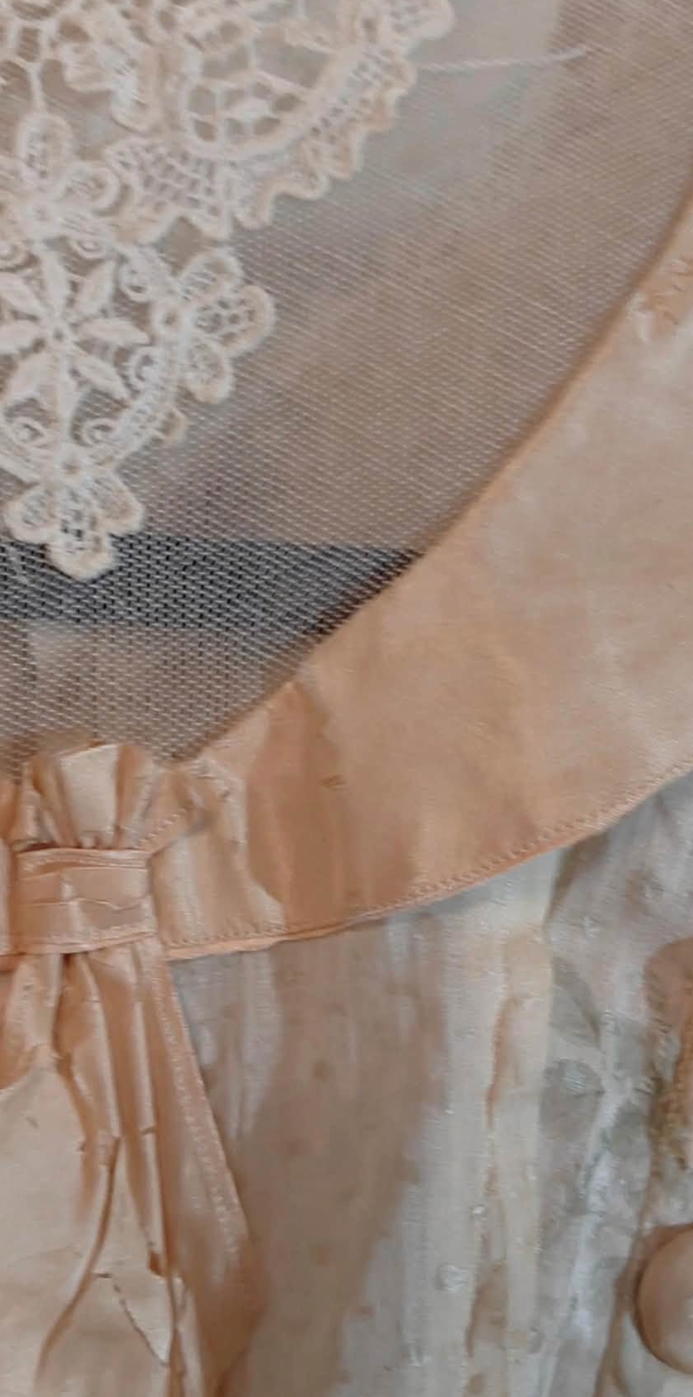 Floral Edwardian Afternoon Lingerie Dress 1910-1914