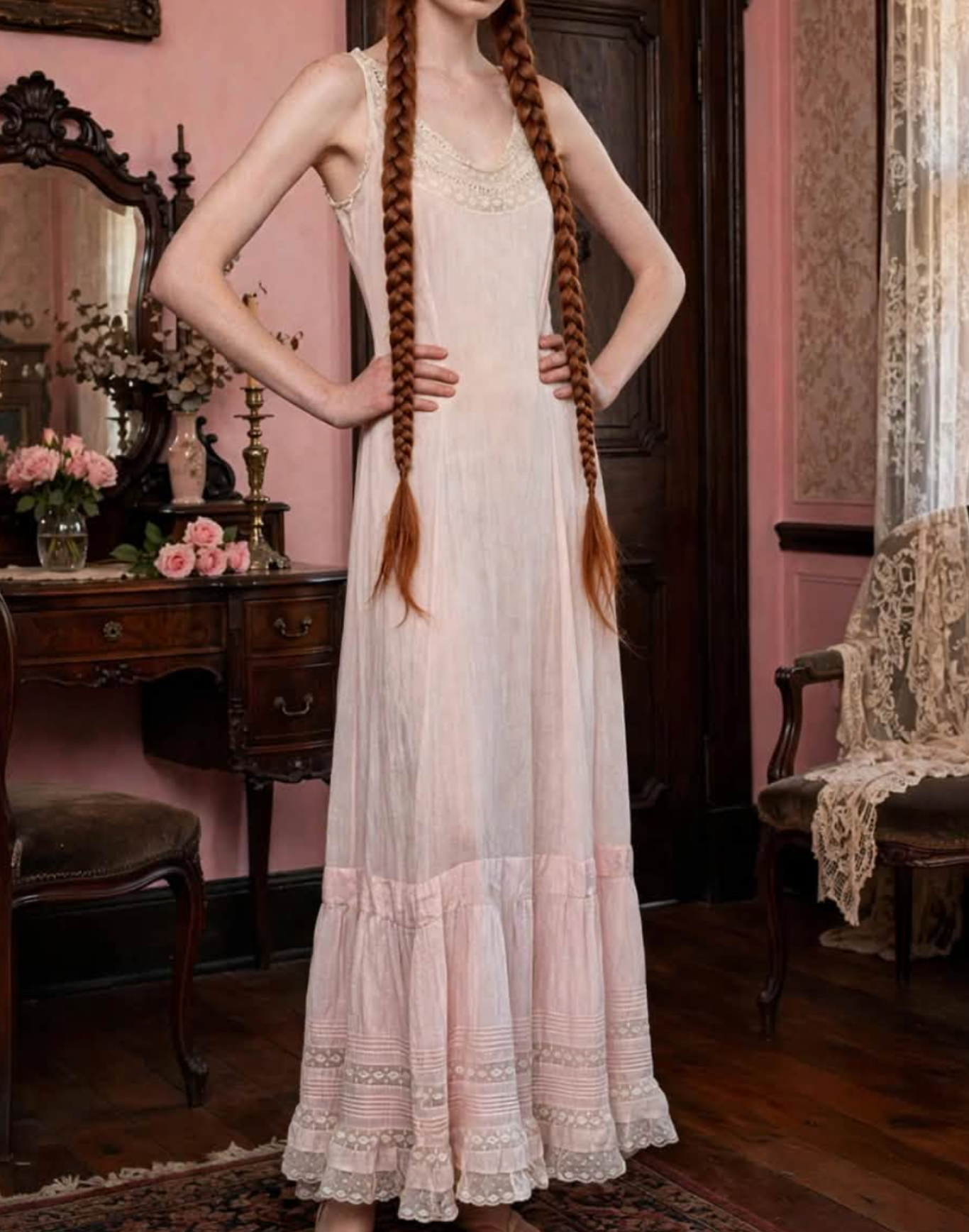 Edwardian Lingerie Gown