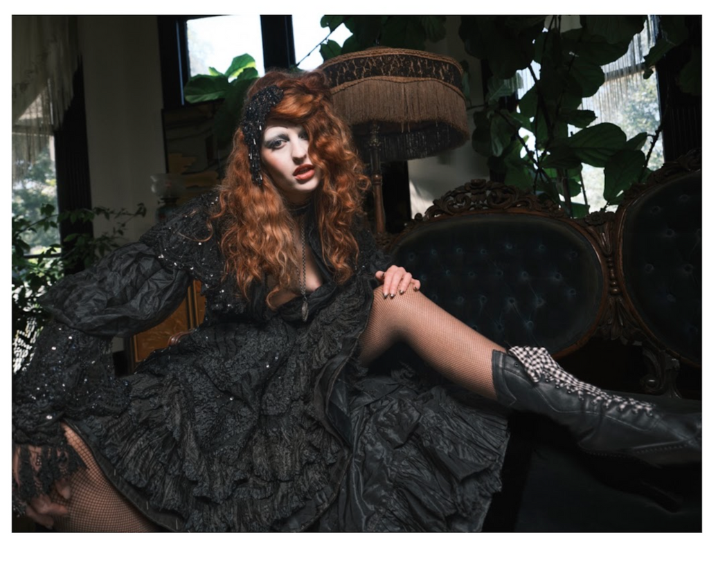 Grand Second Mourning Tissue Silk Dress rare