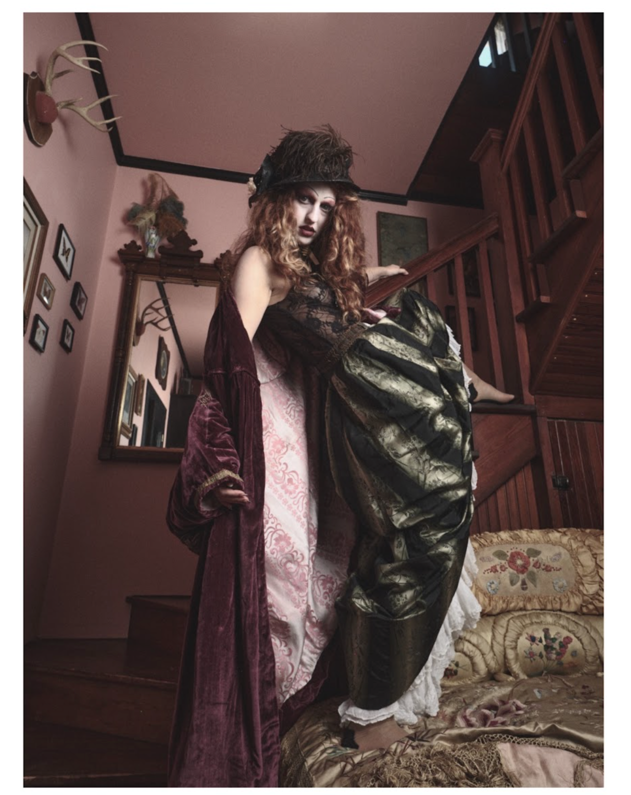 Edwardian Ostrich Cloche 1920’s