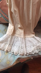 Sun Bonnet and Soiled Doves Crotchless Bloomers Just like the Photo except it has longer lace Love these Old West Storyville