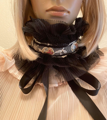 New Arrival Ready to Ship Black Winchester Choker  style #1 Limited Supply ask me about the dresses to match
