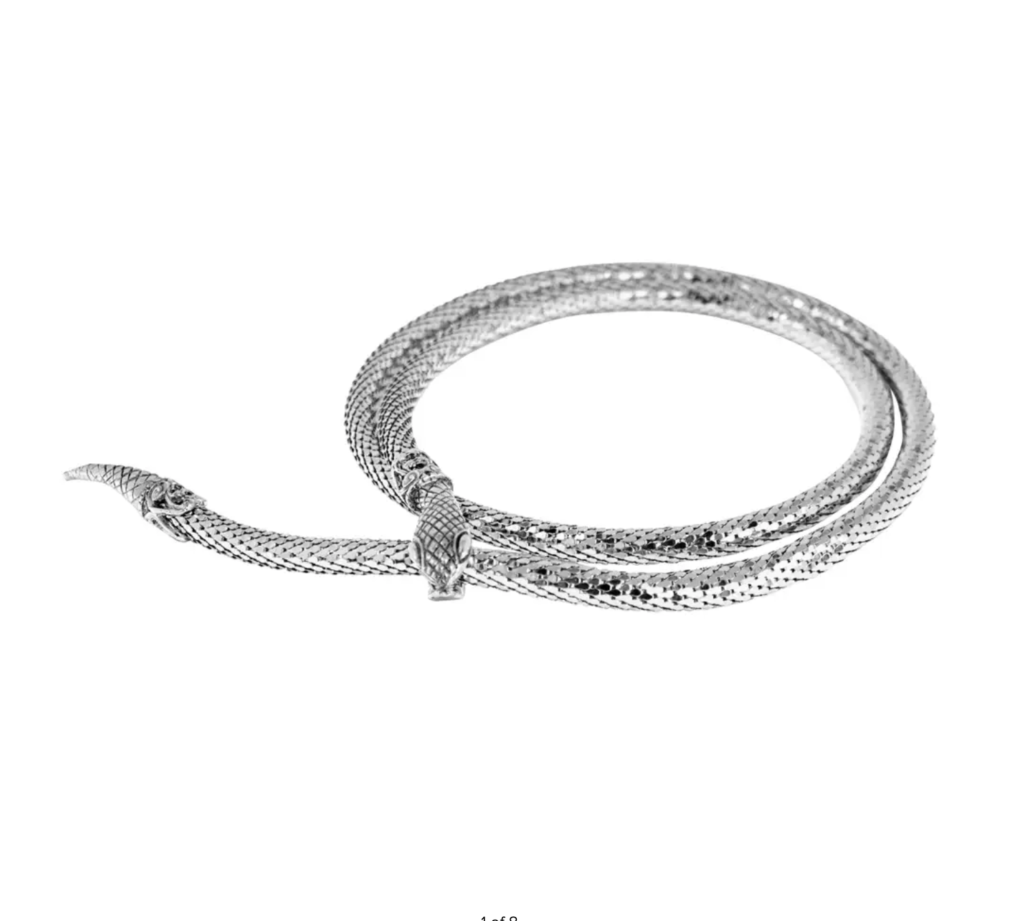 Anita Pallenberg Vibe 1950's (Whiting & Davis) Snake Necklace and Belt