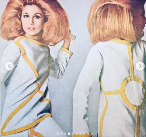Rare Original Vintage 1 August 1965 Original Vogue Magazine with Warhol Baby Jane Holzer