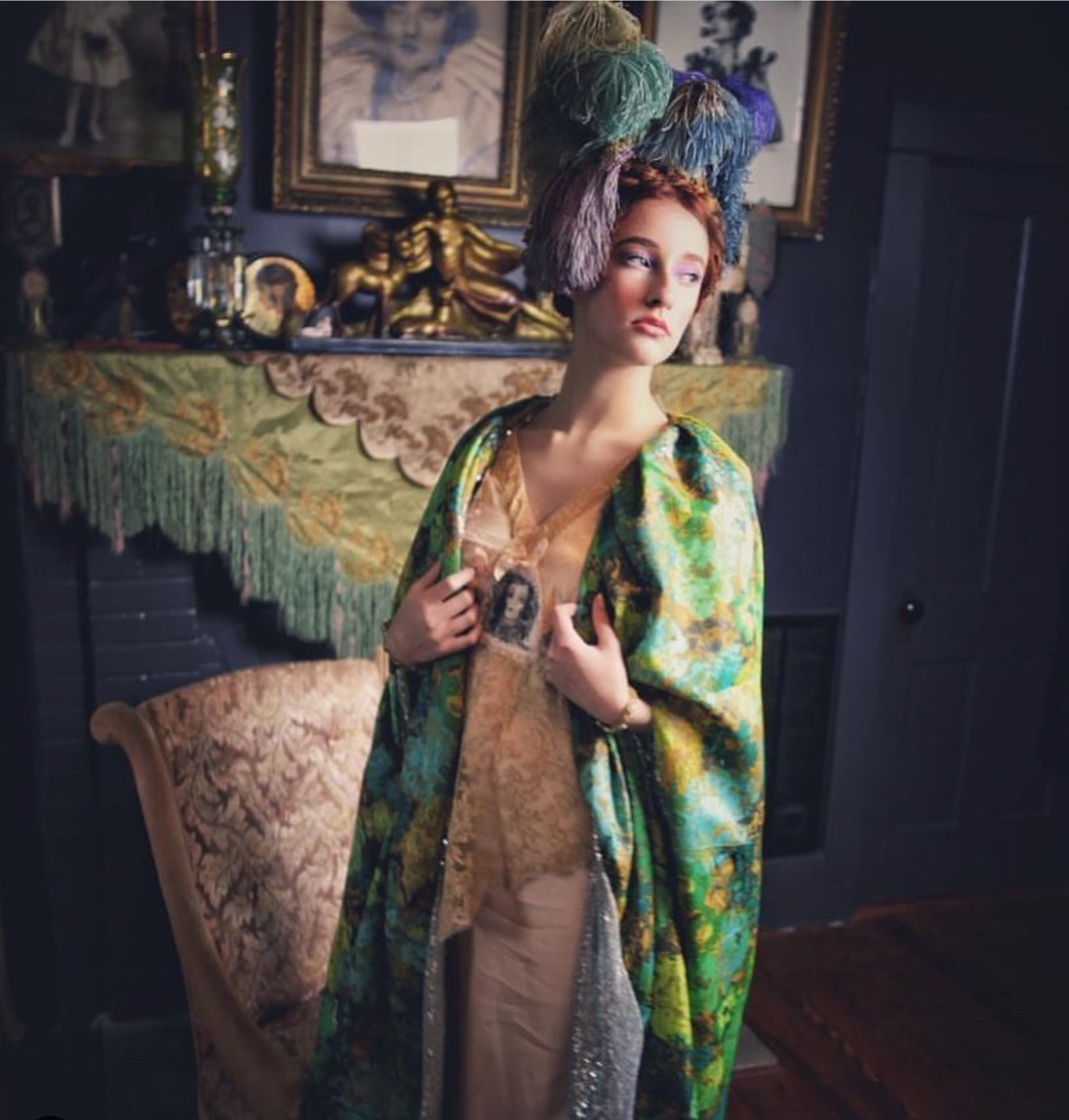 Boudoir Queen Original Electric Ladyland Cape
