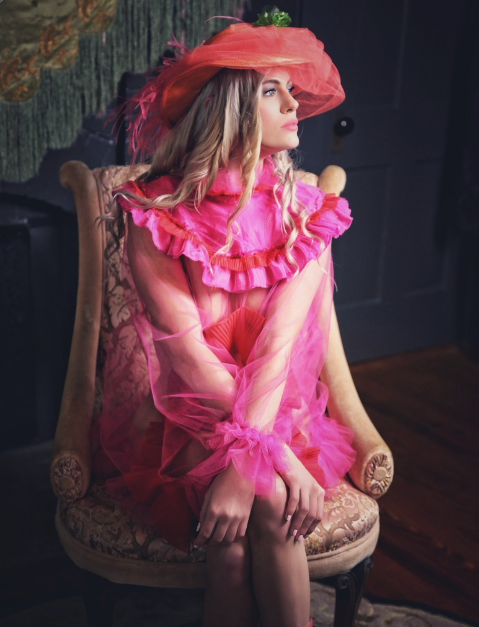 August SALE 20O2 collection sold for 550 per dress Old Stock My favorite of the collection Designers choice Candy Darling Dress