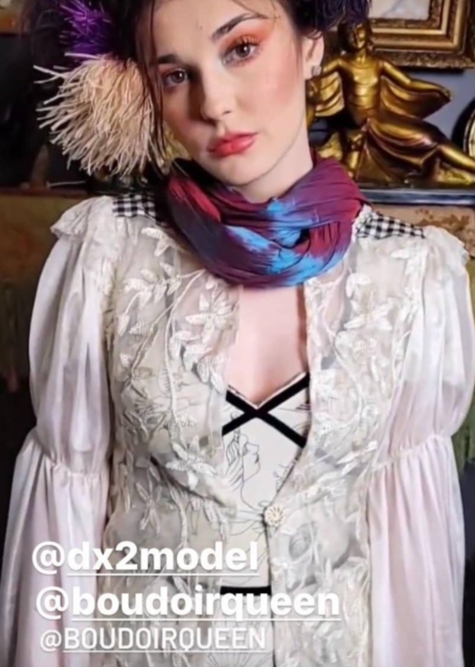 SOLD Rare Personal Collection Art Graphic Dress