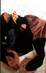 ZOE/ New Arrival Best Seller Anna Karinina Mutton Sleeve BQ Velvet Coat Couture