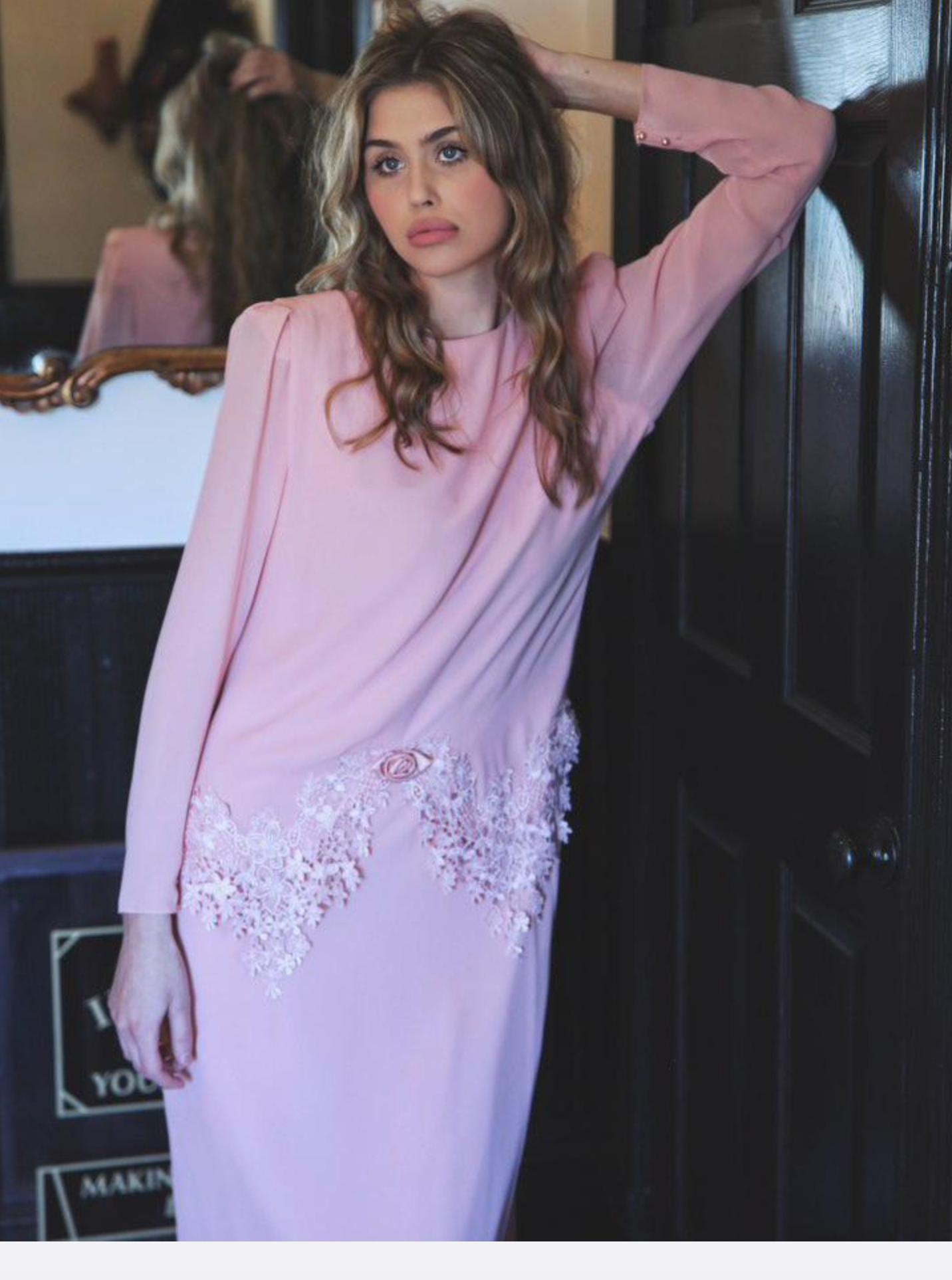 The Lux Dress (Lisbon Sisters Collection) Late 70's Vintage
