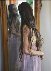 The Lavender Love Crush Edwardian 20's Slip Dress Night Gown